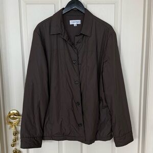 Calvin Klein Dark Brown Puffer Jacket